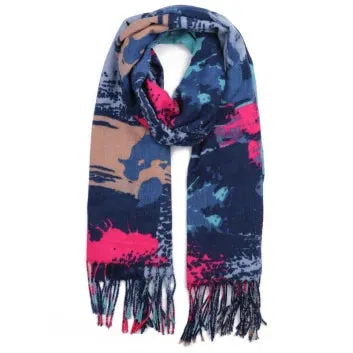 1042302- Abstract Blue Scarf - Zelly