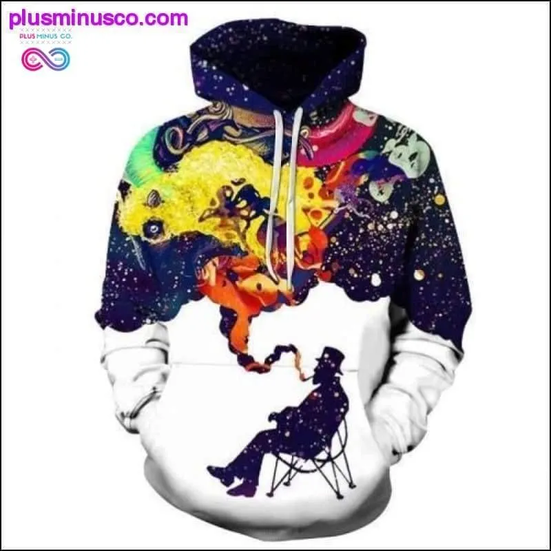 3D Printed Hoodies/Sweatshirts, Unisex High Quality