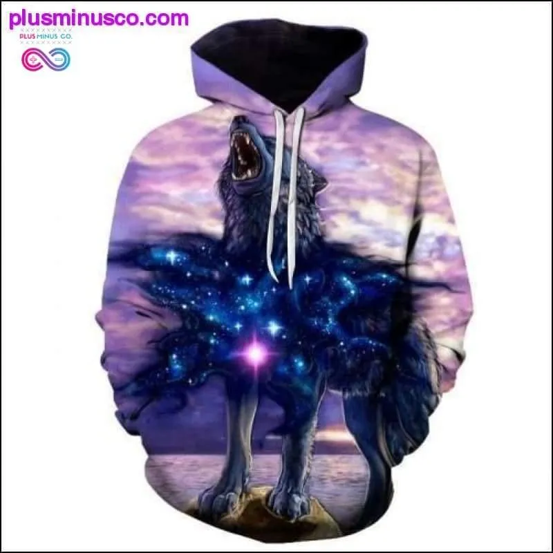 3D Printed Hoodies/Sweatshirts, Unisex High Quality