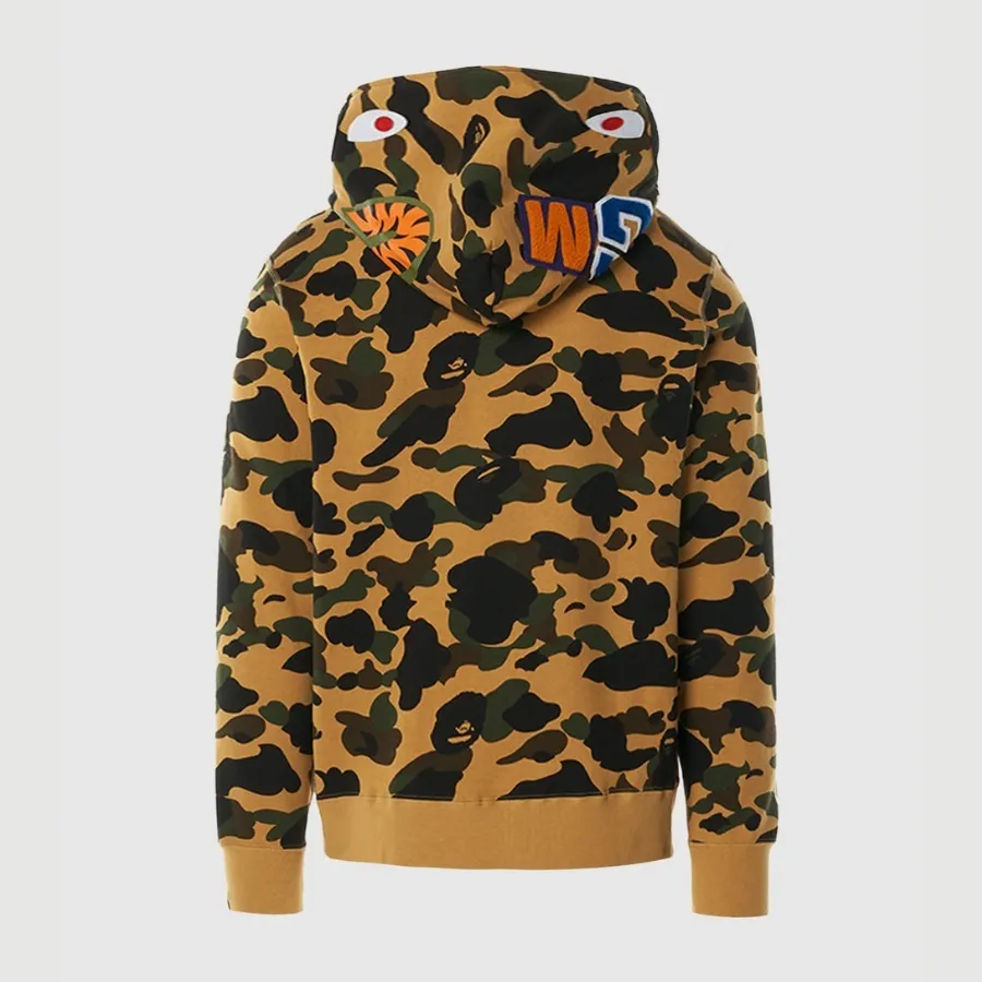 A BATHING APE  |Camouflage Unisex Street Style Long Sleeves Cotton Logo