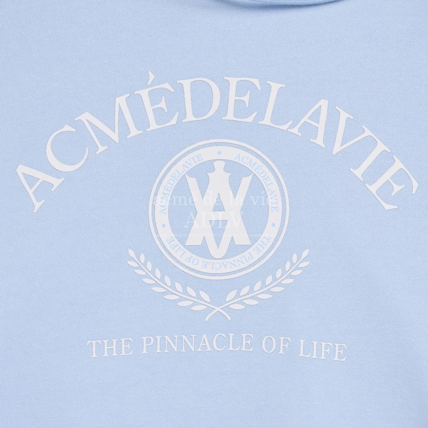 acme de la vie  |Street Style Long Sleeves Plain Cotton Logo