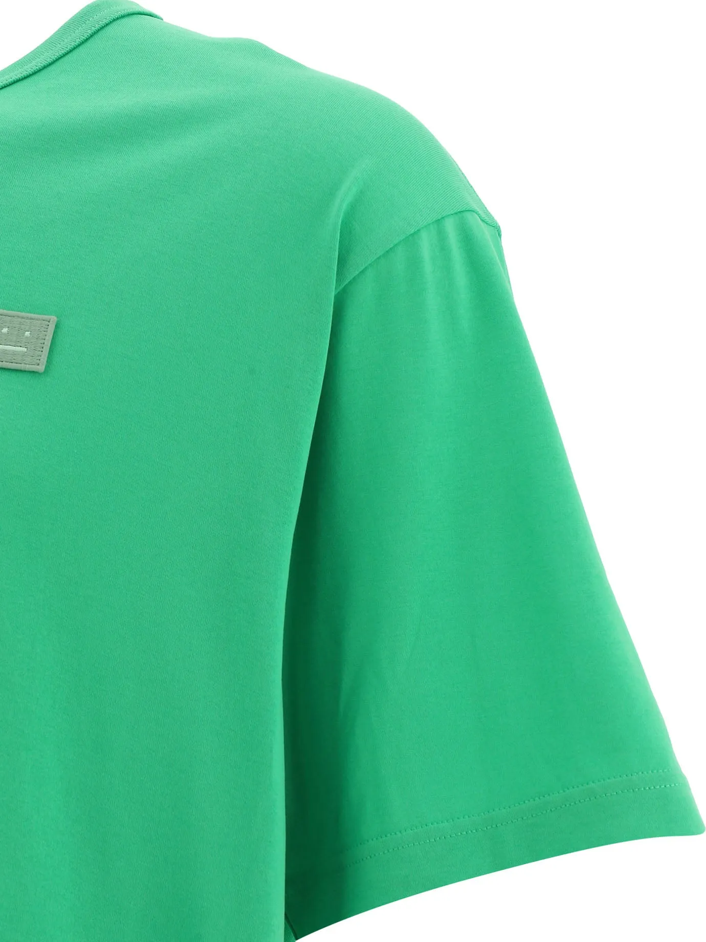 Acne Studios Logo Patch Crewneck T-Shirt