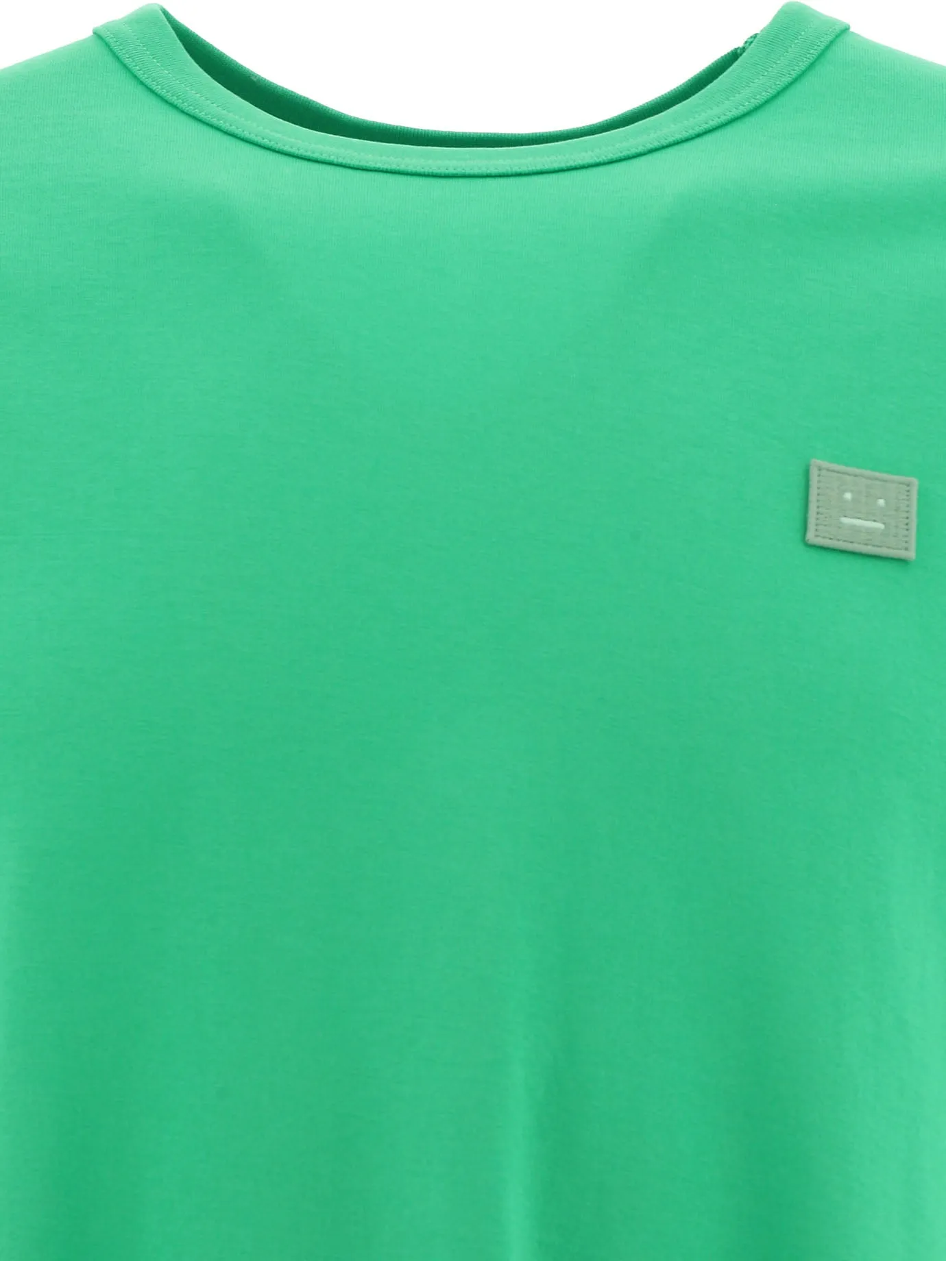 Acne Studios Logo Patch Crewneck T-Shirt