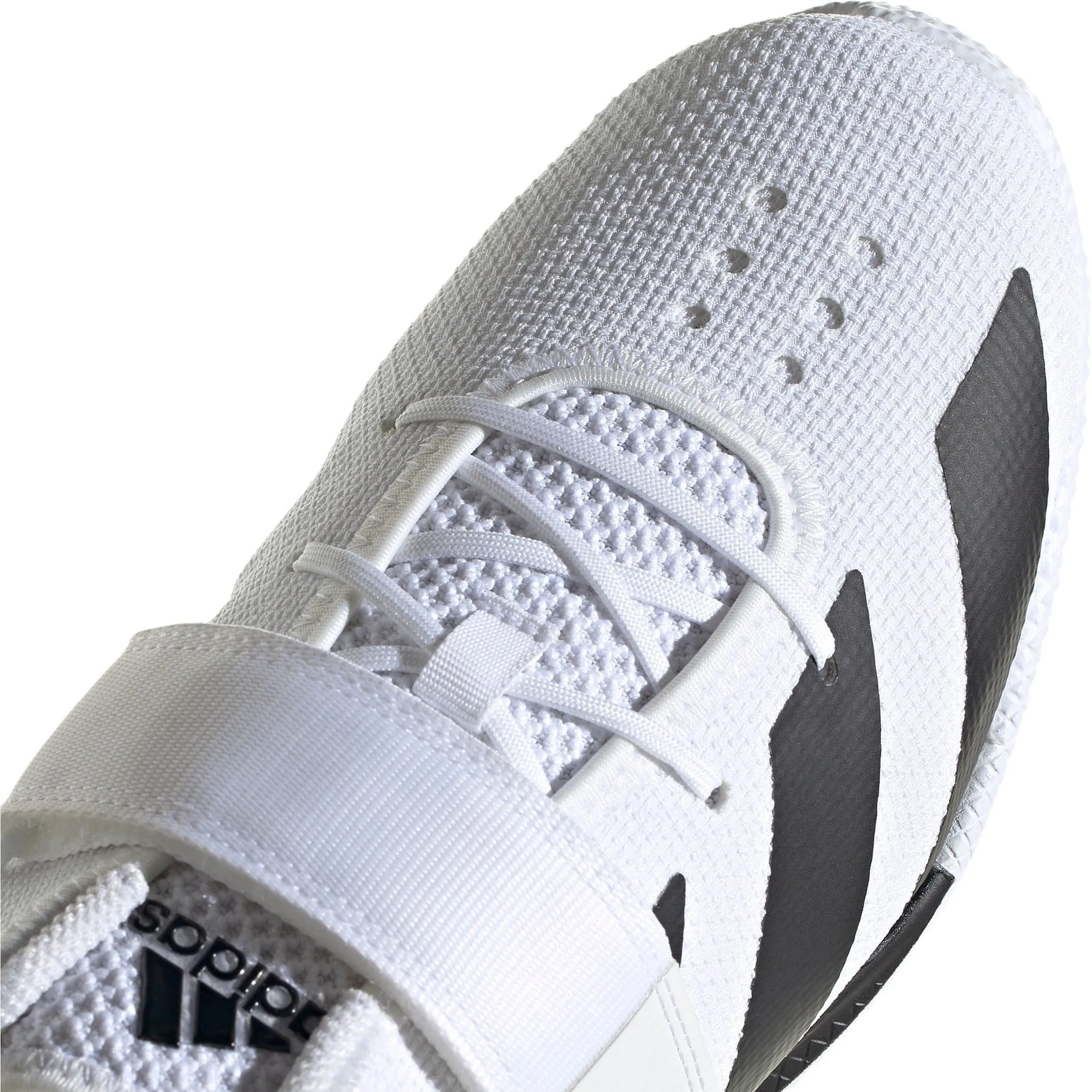 adidas Adipower 2 Weightlifting Shoes - White