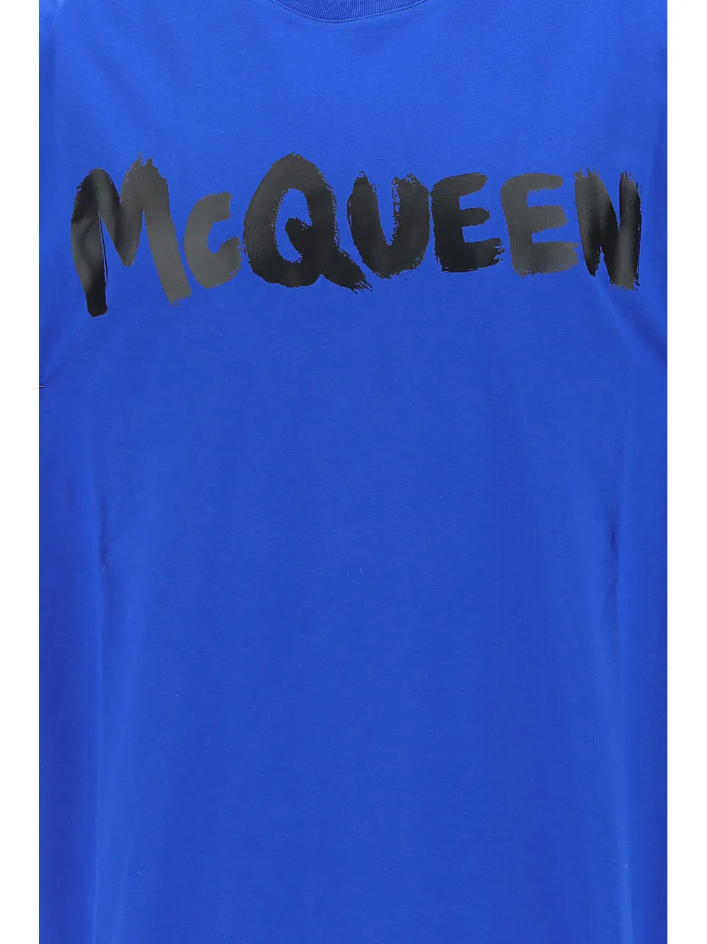 Alexander McQueen Logo Print Crewneck T-Shirt