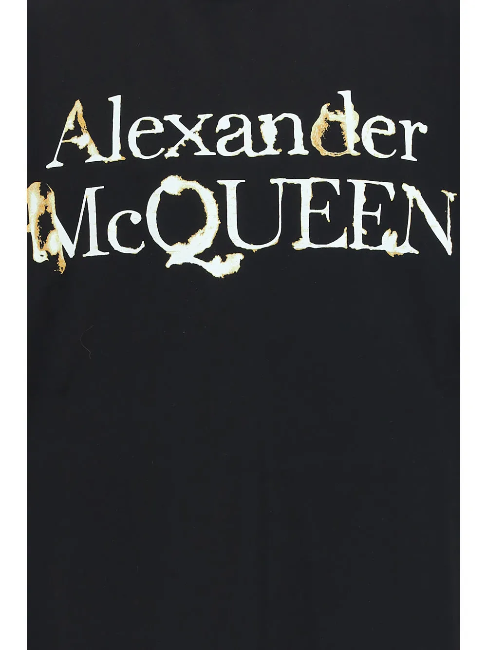 Alexander McQueen Logo Printed Crewneck T-Shirt