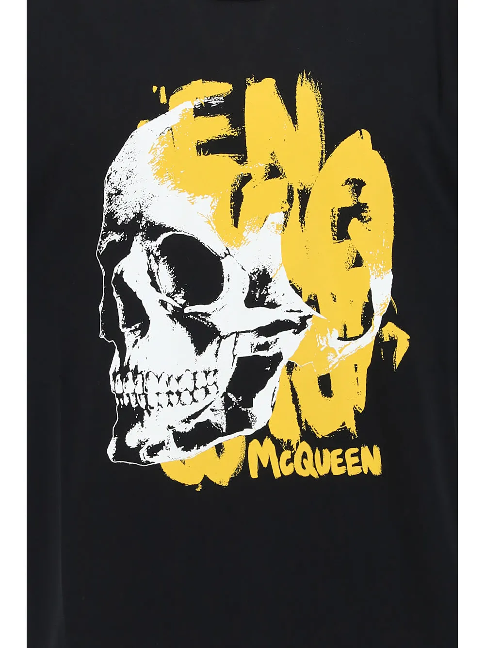 Alexander McQueen Printed Crewneck T-Shirt