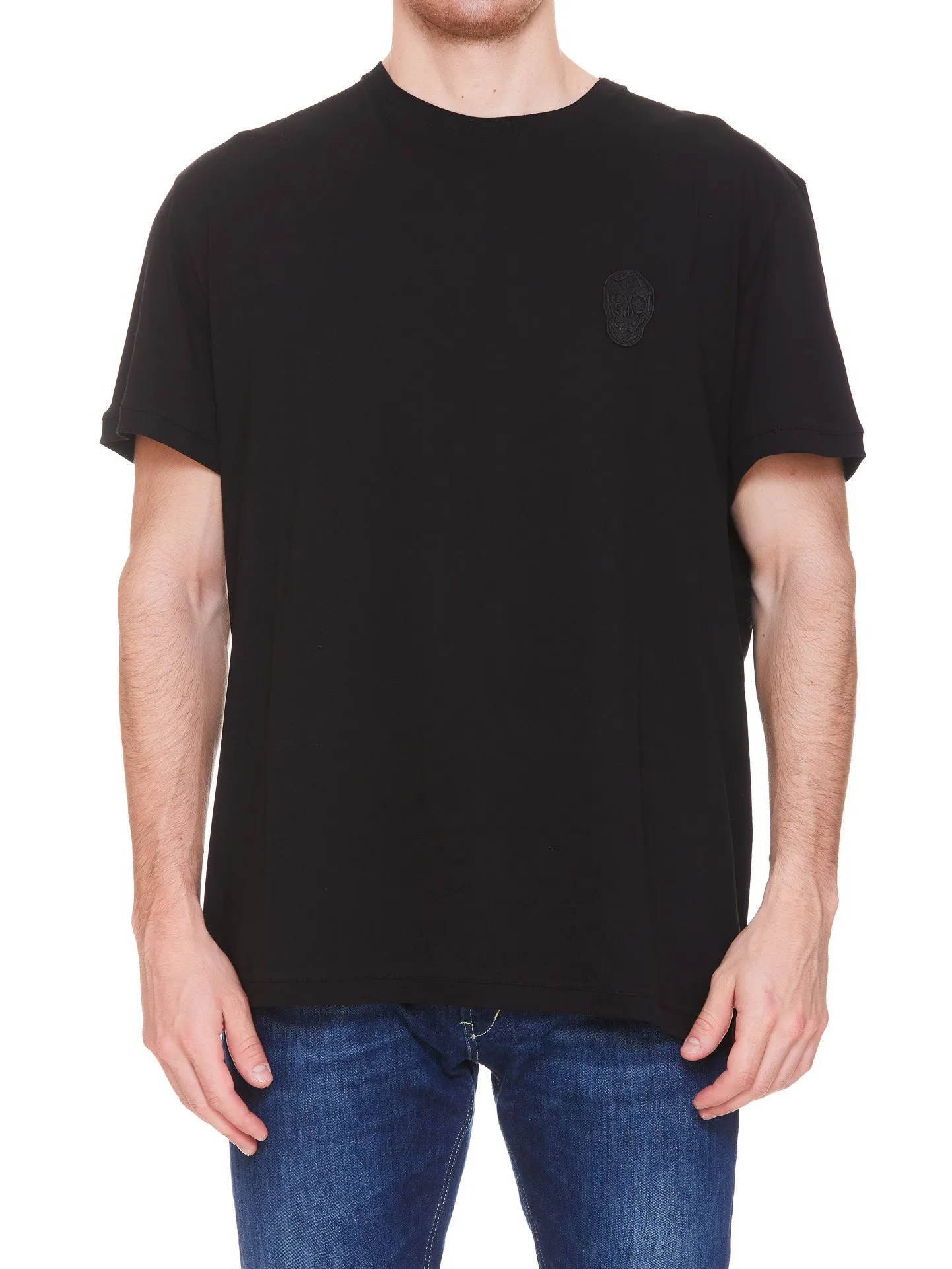 Alexander McQueen Short Sleeved Crewneck T-Shirt