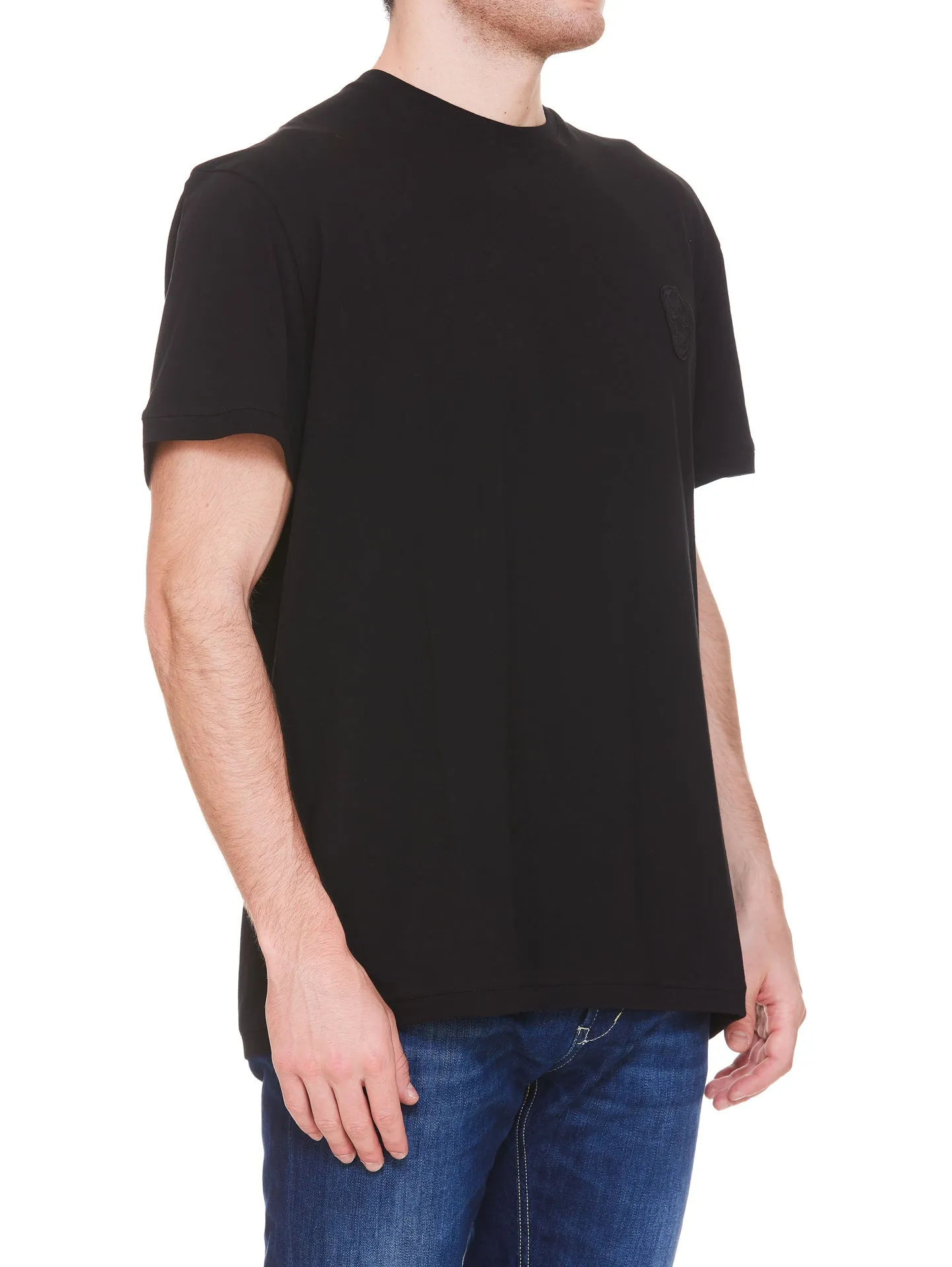 Alexander McQueen Short Sleeved Crewneck T-Shirt