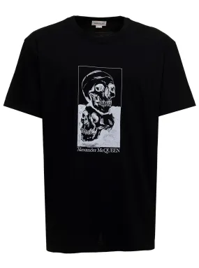 Alexander McQueen Skull Printed Crewneck T-Shirt