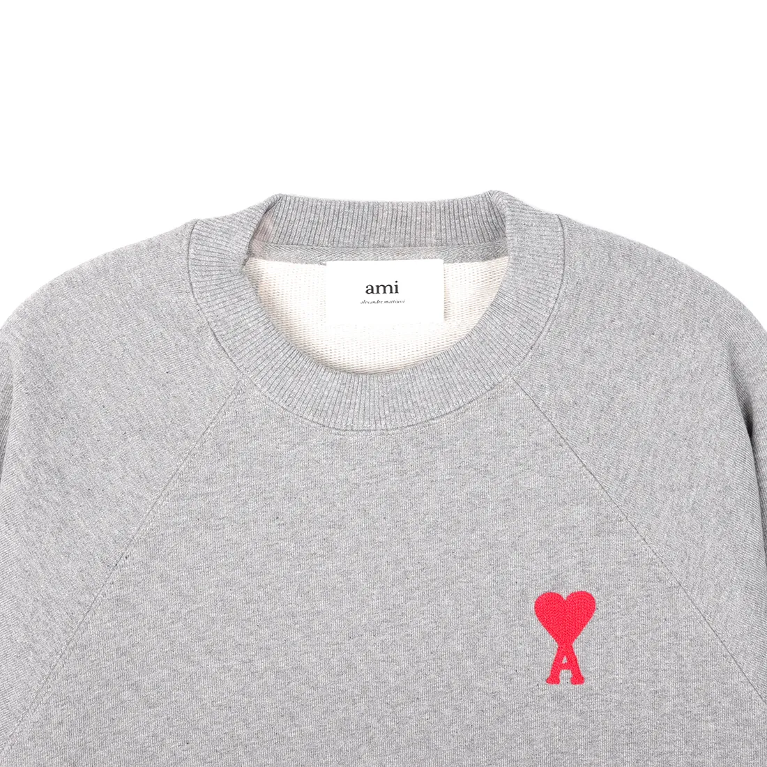 AMI PARIS  |Unisex Street Style U-Neck Long Sleeves Logo