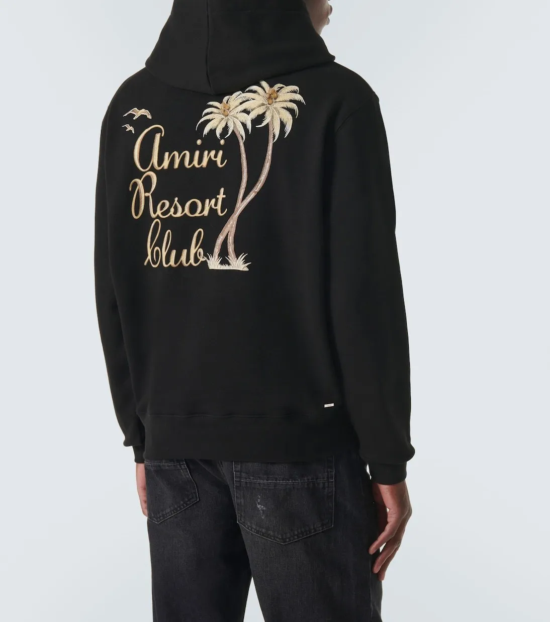 AMIRI  |Monogram Unisex Street Style Long Sleeves Cotton Oversized