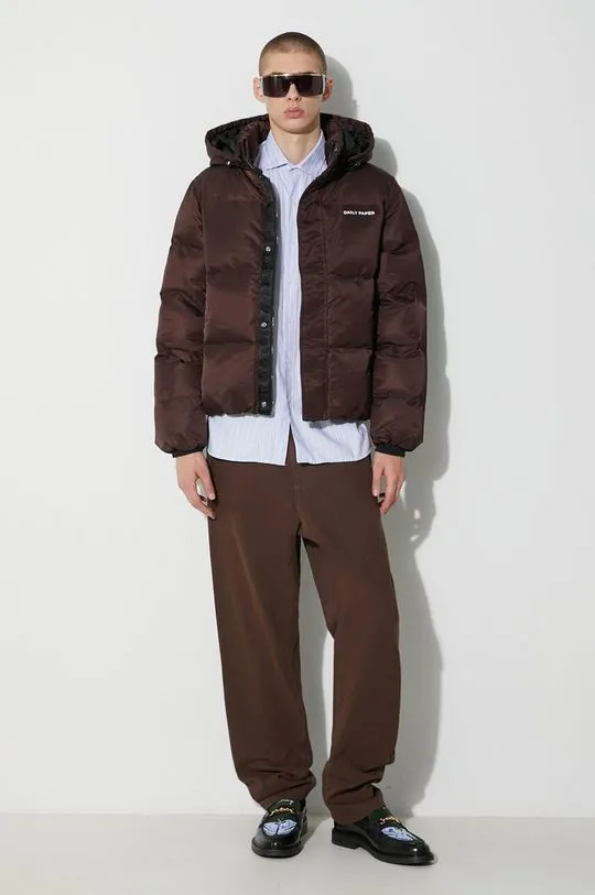 A.P.C. cotton trousers brown color