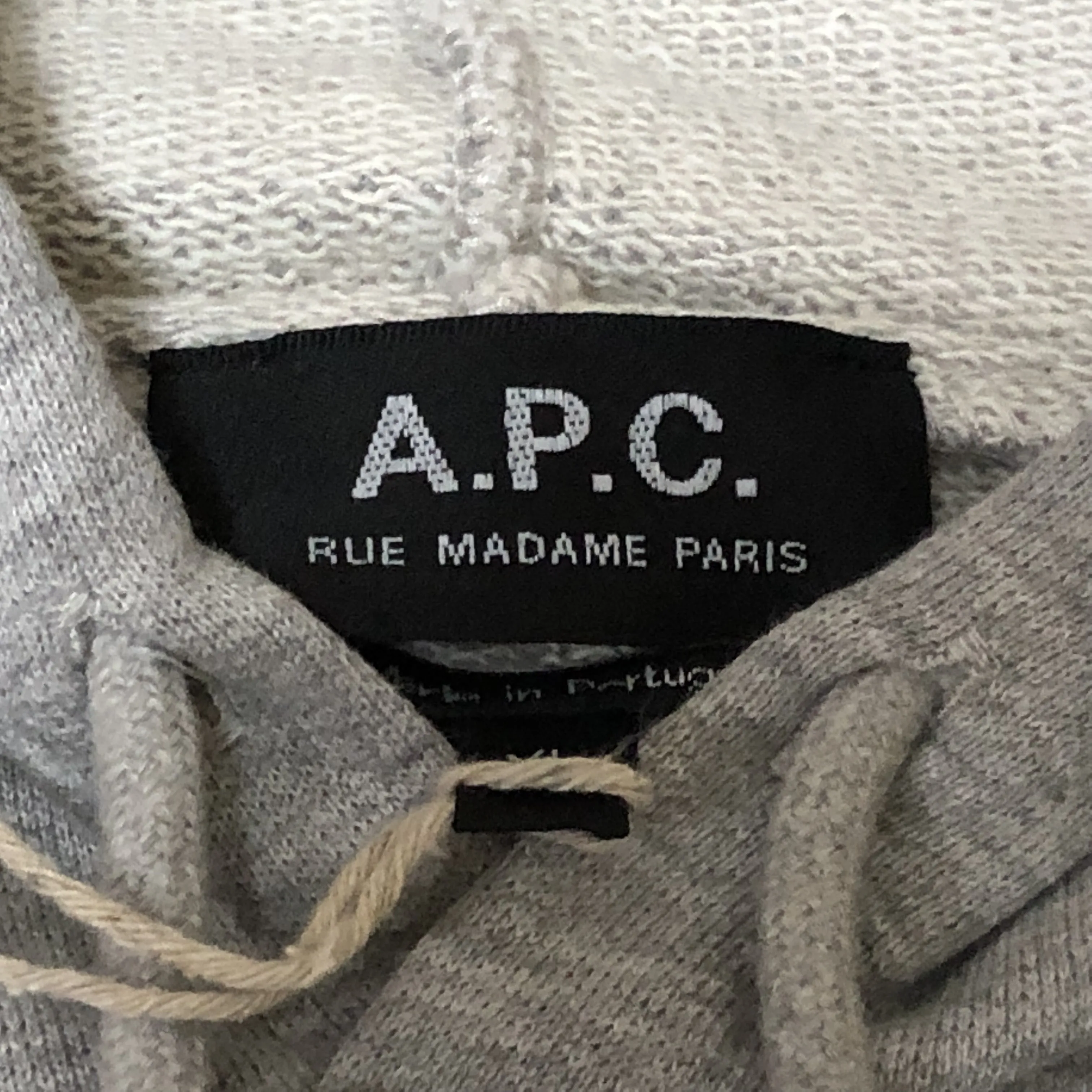 A.P.C.  |Street Style Long Sleeves Cotton Oversized Logo