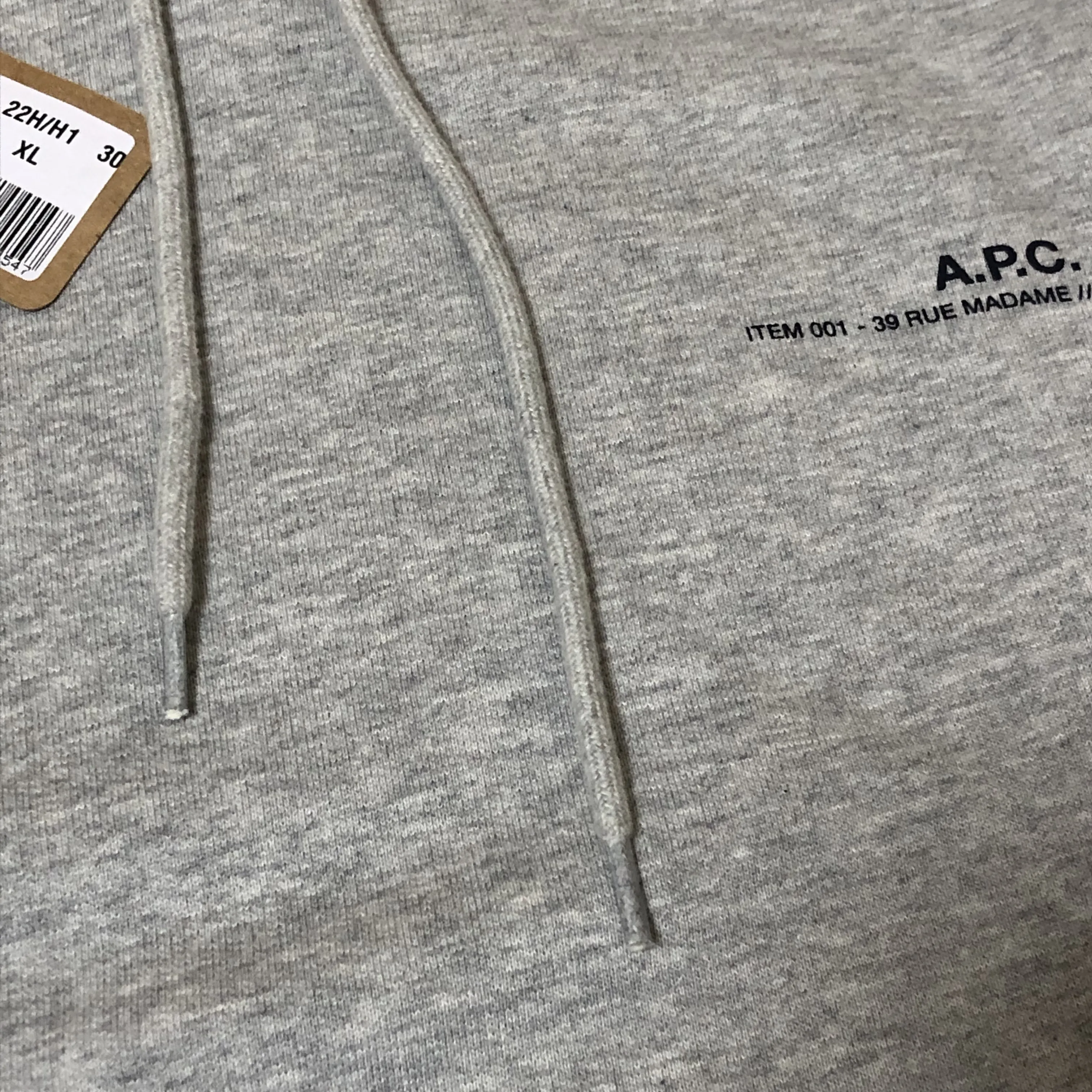 A.P.C.  |Street Style Long Sleeves Cotton Oversized Logo