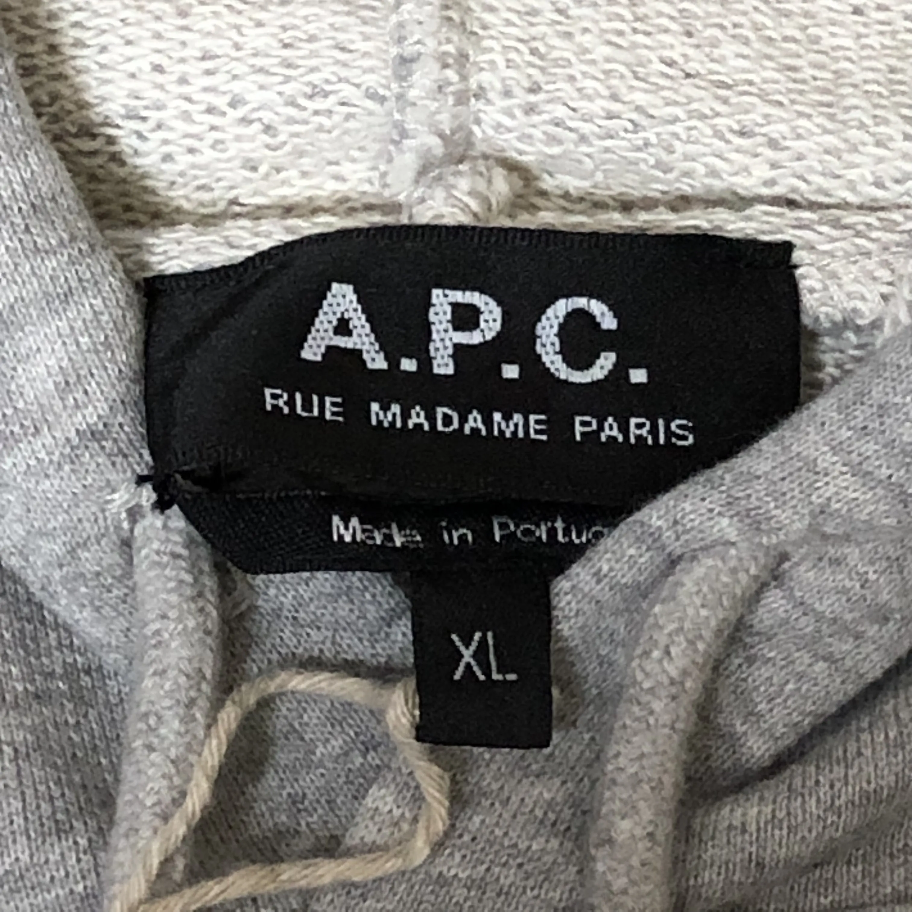 A.P.C.  |Street Style Long Sleeves Cotton Oversized Logo