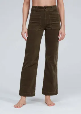 ASKKNY Sailor Corduroy Pants - Safari Green