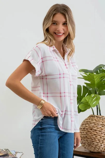 Avery Button Down Short Sleeve