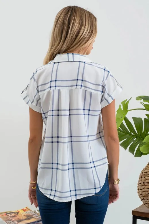 Avery Button Down Short Sleeve