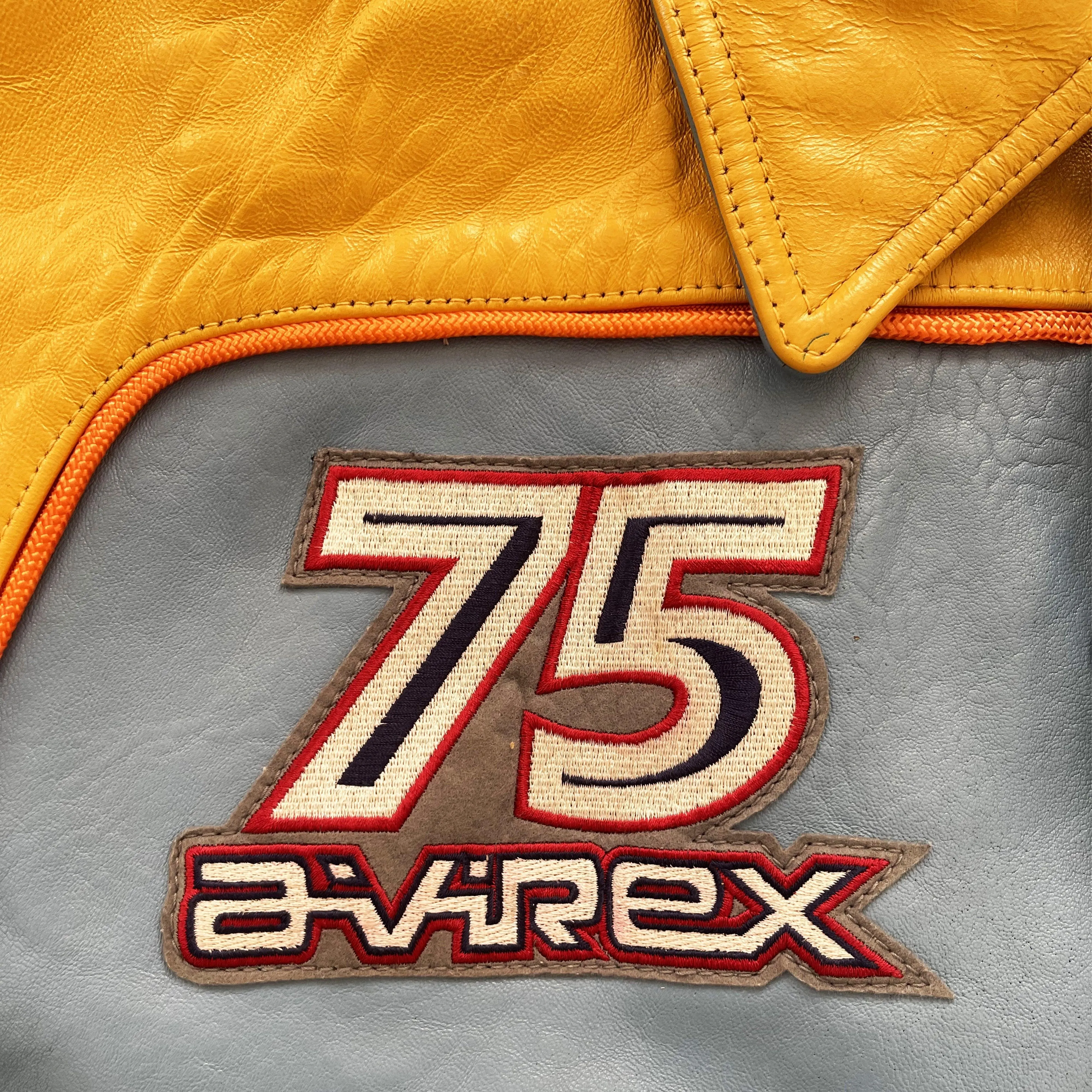 Avirex Leather Varsity Jacket