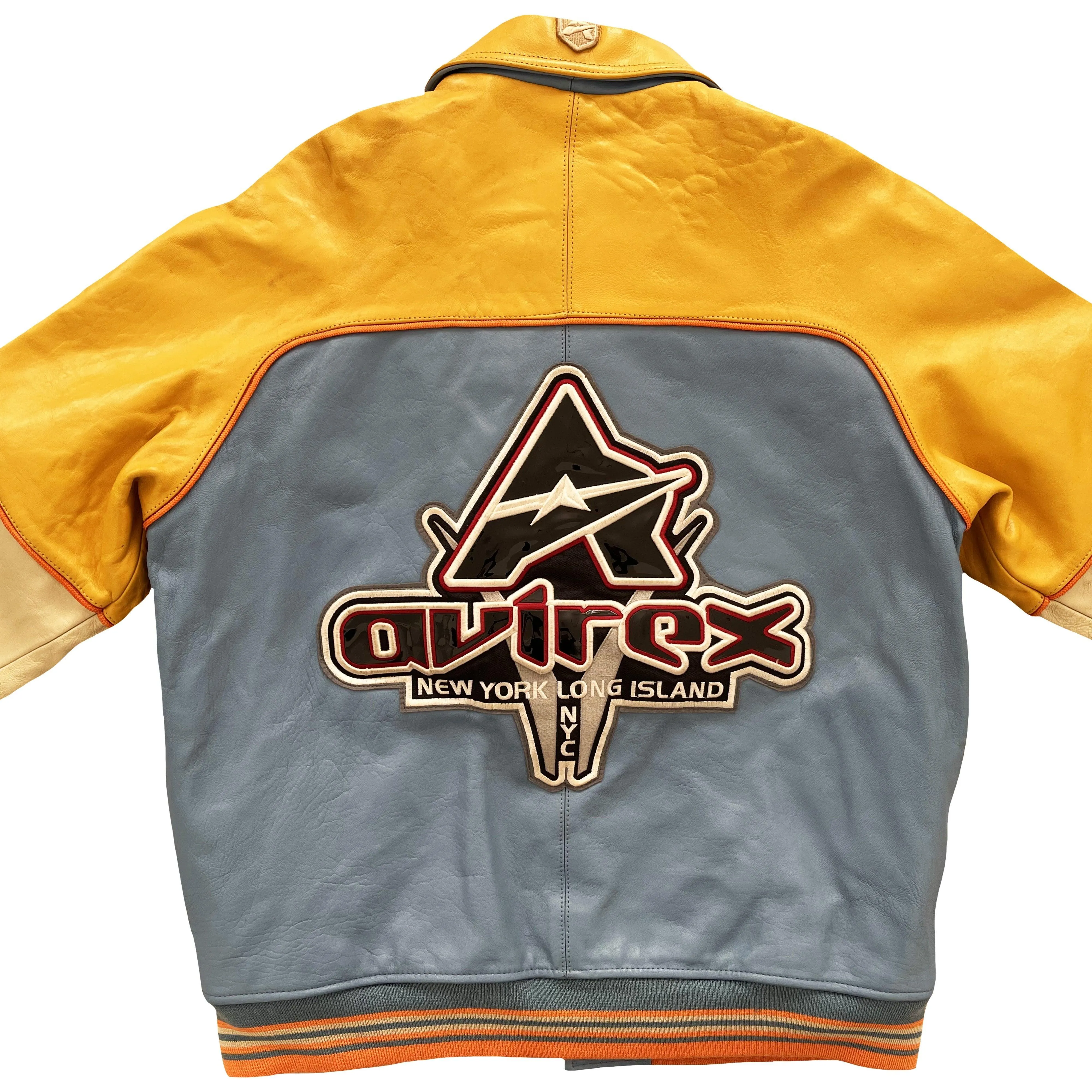 Avirex Leather Varsity Jacket