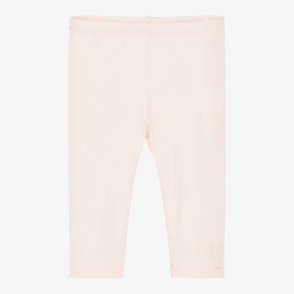 Baby Girls Pink Leggings