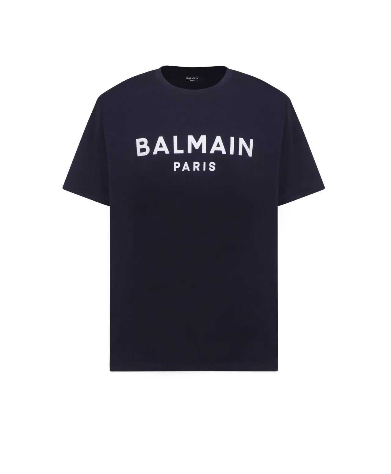 Balmain Logo Printed Crewneck T-Shirt