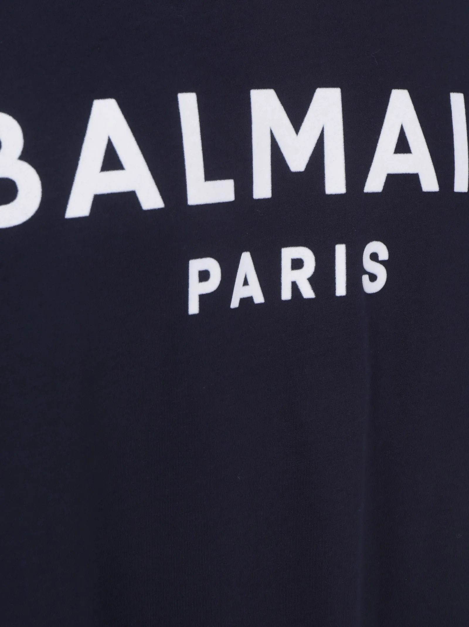 Balmain Logo Printed Crewneck T-Shirt