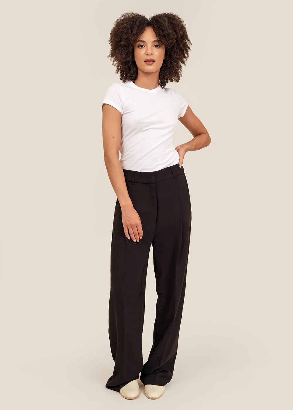 Black Brunella Trousers