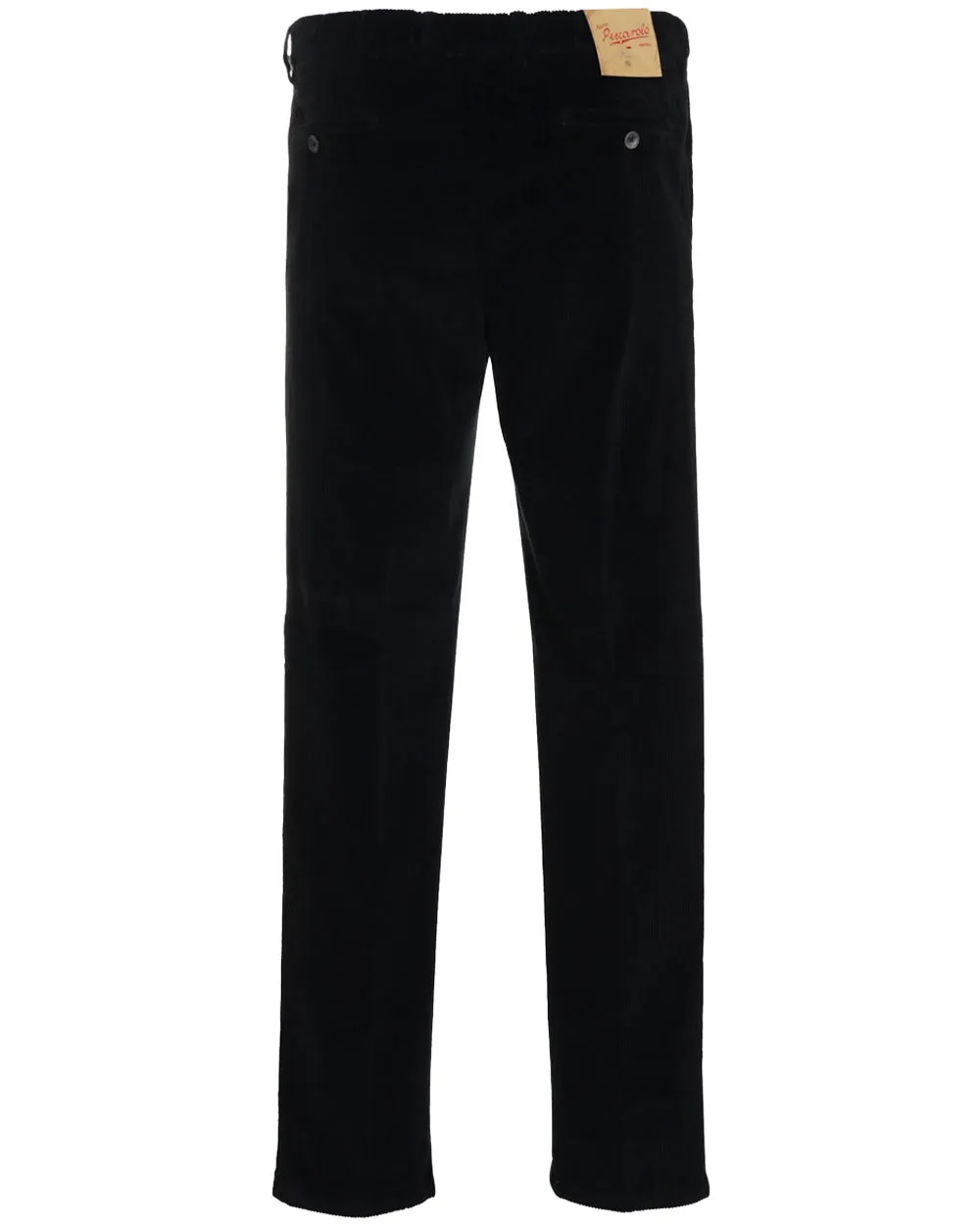 Black Corduroy Casual Pant