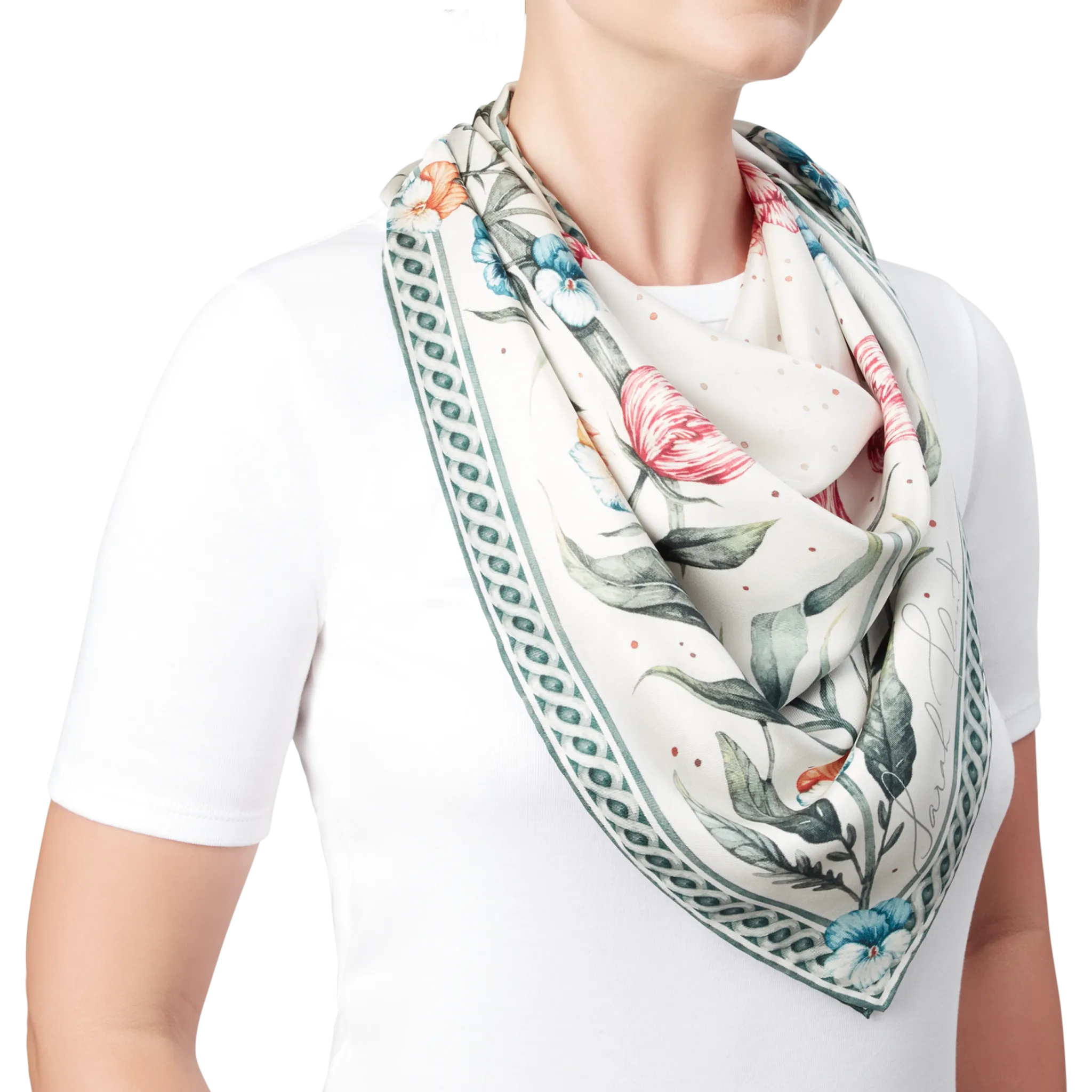 Blooming Petal Scarf 90