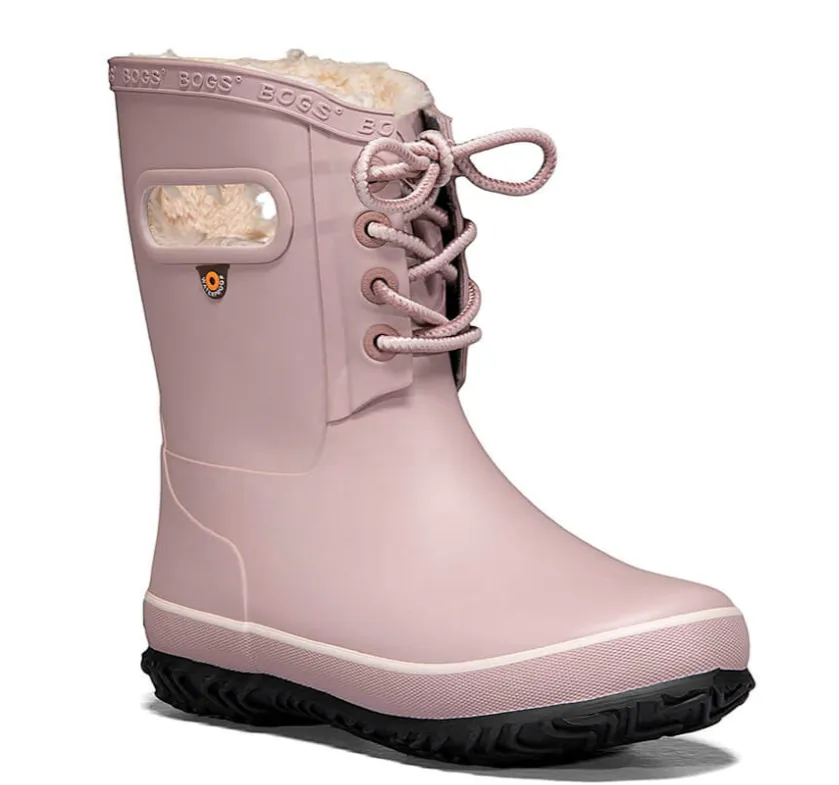 Bogs Girls Amanda Plush Insulated Waterproof Boots- Lilac