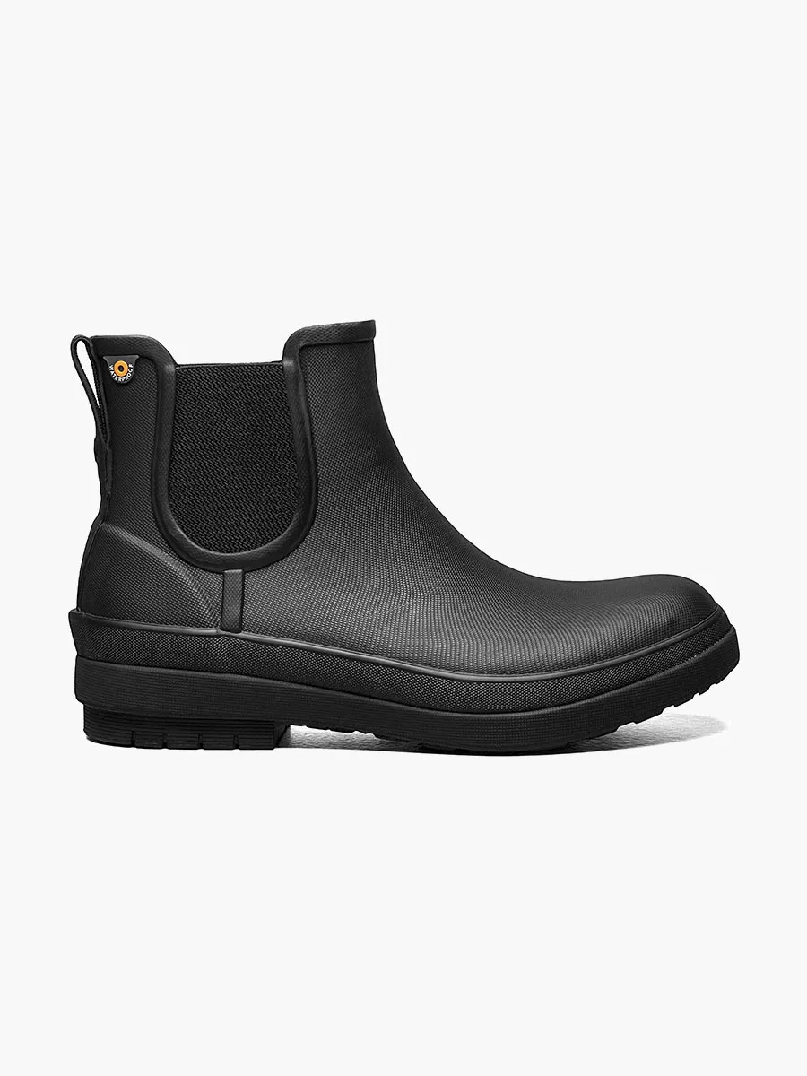 Bogs Women’s Amanda Chelsea II Waterproof Boots-Black