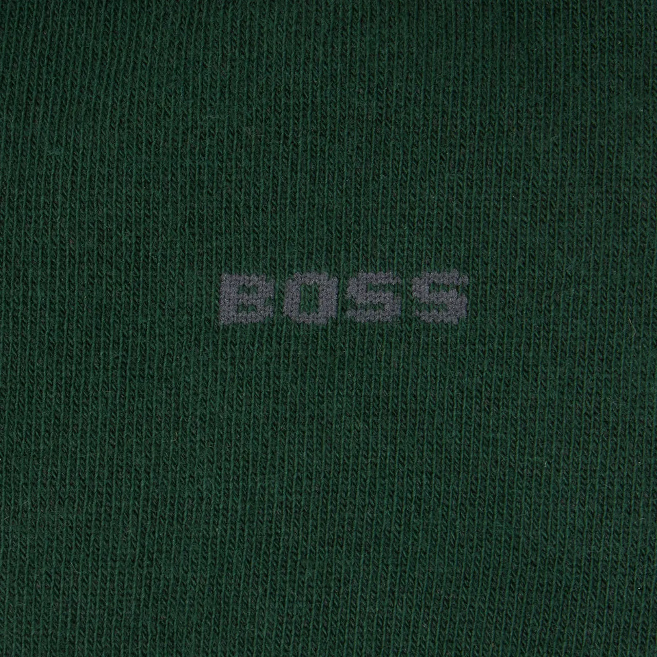 BOSS Two-Pack Logo Socks - Dark Green