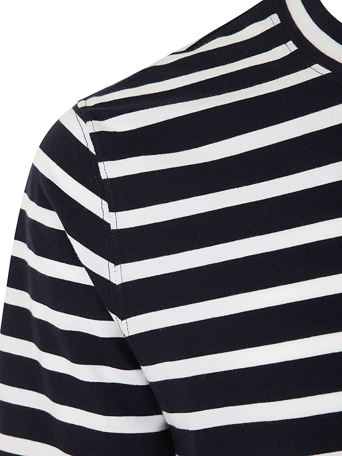 Brunello Cucinelli Striped Crewneck T-Shirt