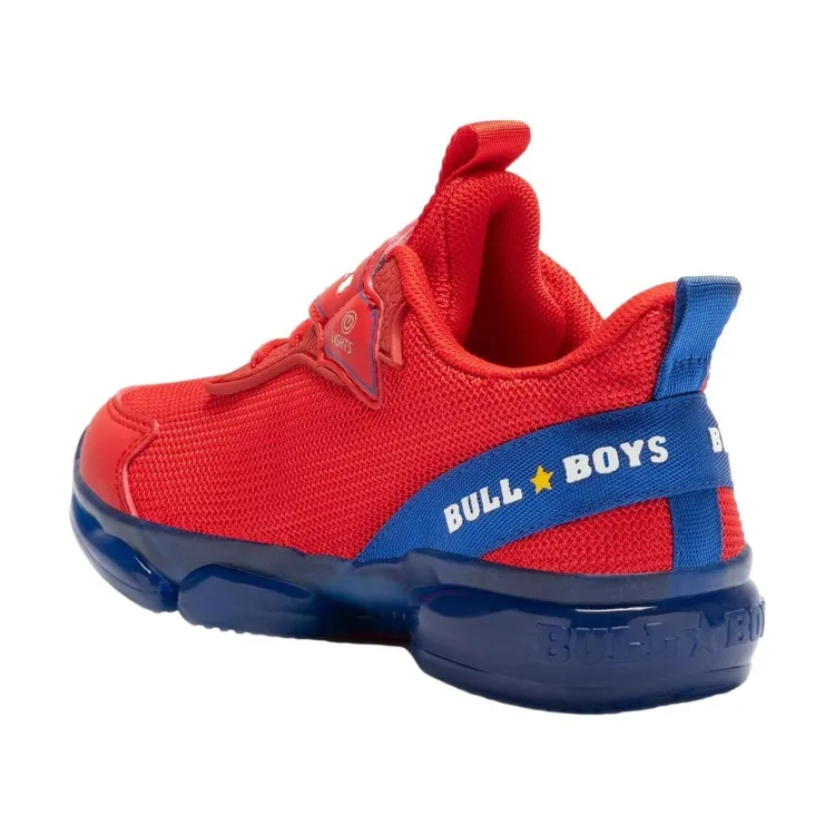 BULL BOYS PTERODATTILO 4506  Scarpe Bimbo Sneaker Rosso