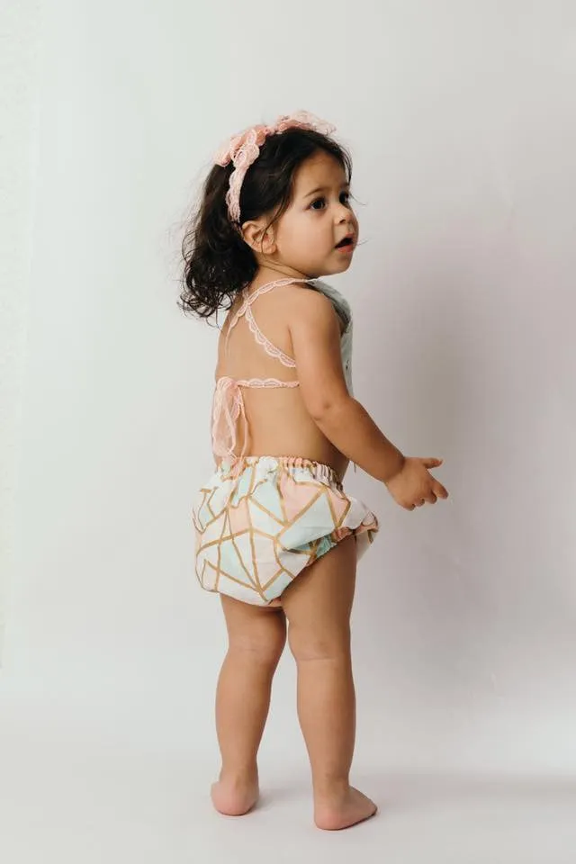 Canyon Bib and Bloomers PDF Pattern Baby NB-2T