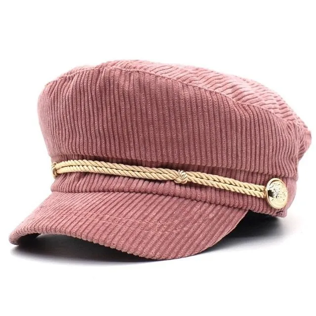 Cap Drag Corduroy (Pink)