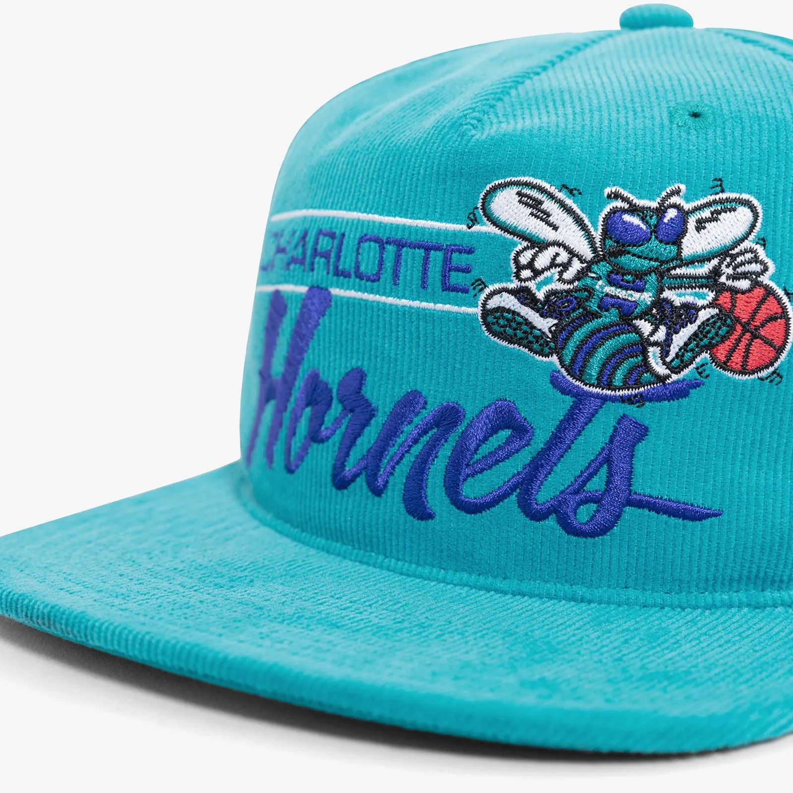 Charlotte Hornets City Bar Deadstock Snapback - Teal