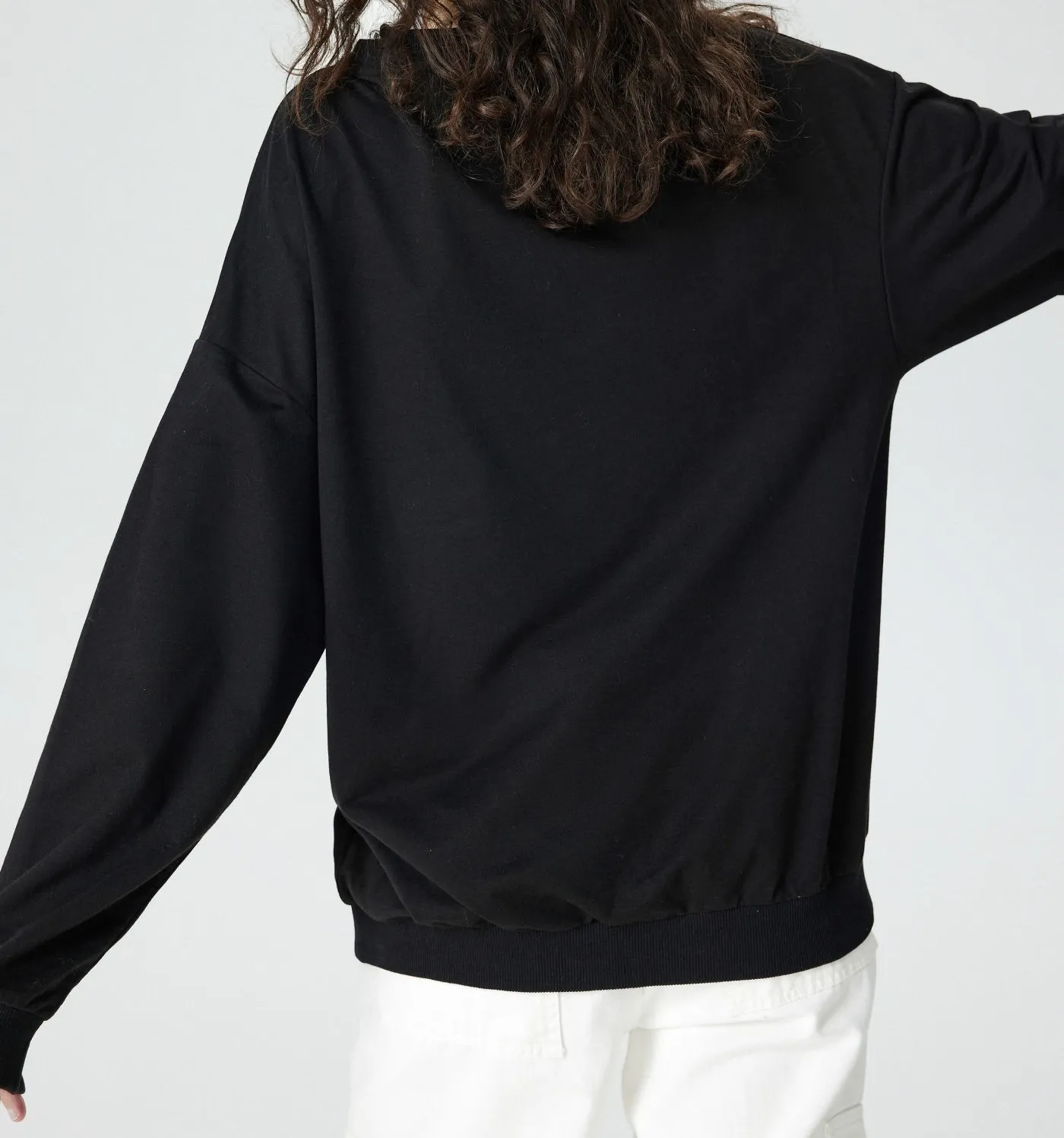 Cider  |Street Style Long Sleeves Cotton Oversized Logo