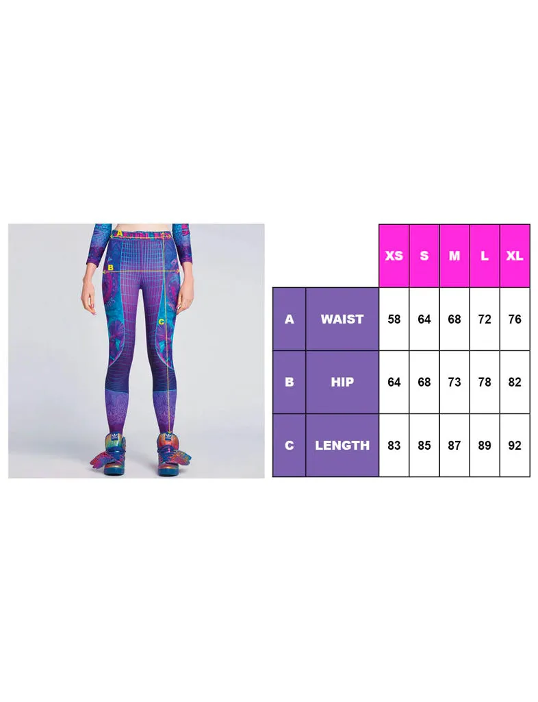 DIGITAL DRIFT UNISEX LEGGINGS