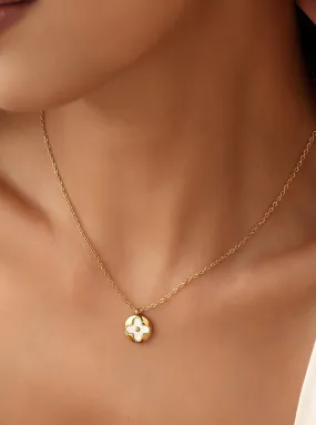 Elegant Clover Waterproof Necklace