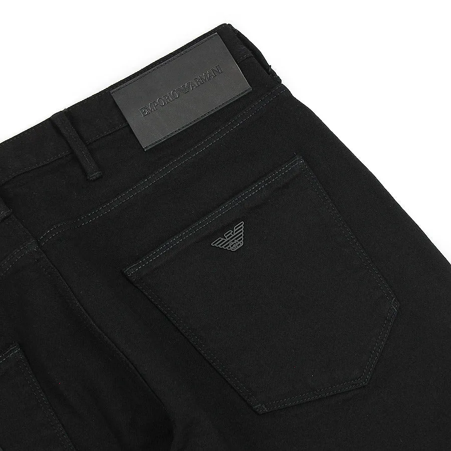 Emporio Armani - J06 Slim Fit Jeans in Black