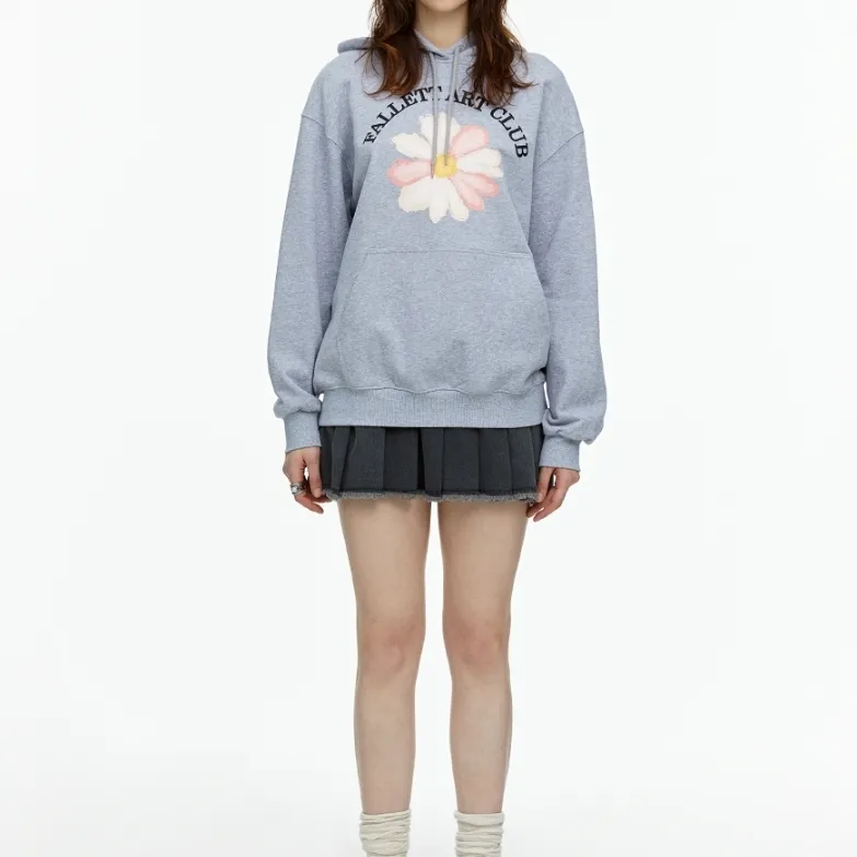 Fallett  |Flower Patterns Street Style Long Sleeves Cotton Logo