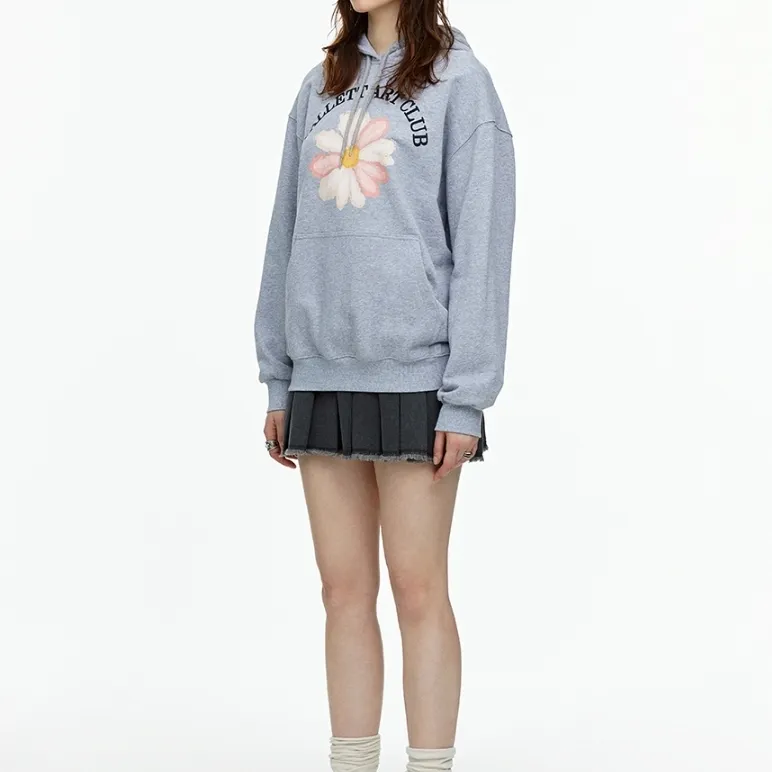 Fallett  |Flower Patterns Street Style Long Sleeves Cotton Logo