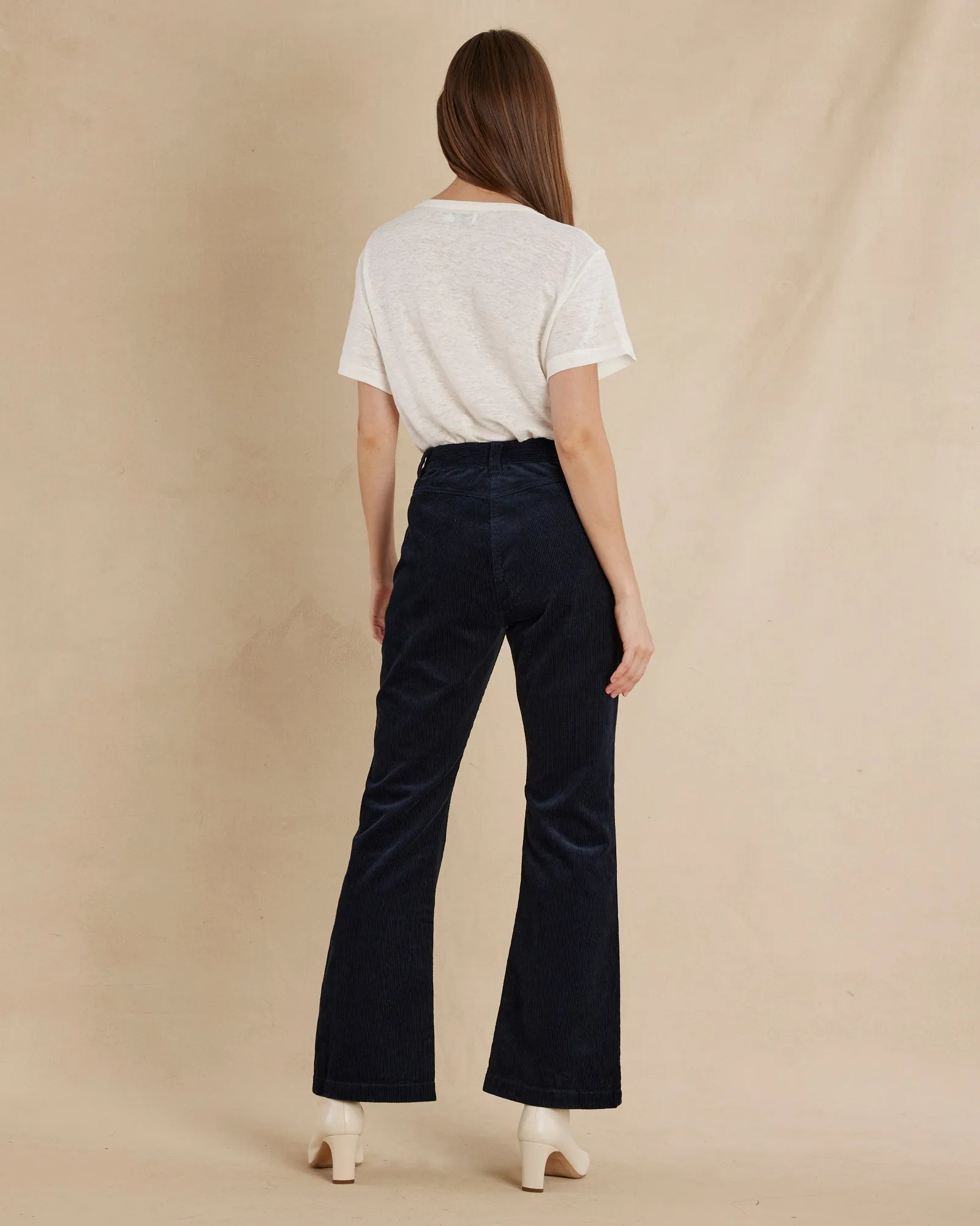 Flavie Corduroy Pant - Navy