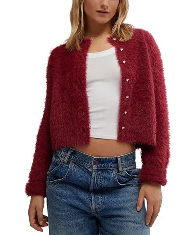 Free People Celeste Crewneck Cardigan