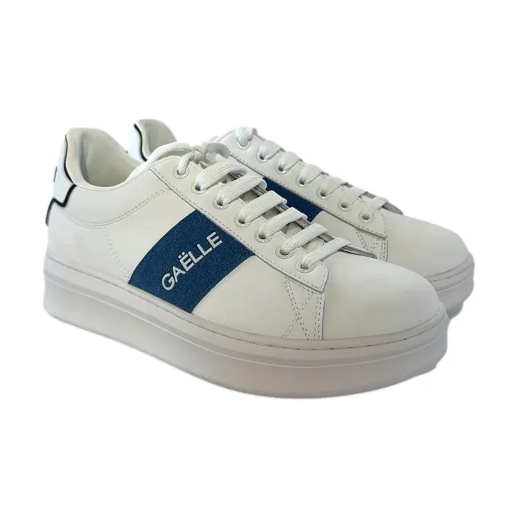 Gaelle Paris GACAM00002 ADDICT Sneaker Uomo Stringate Blu