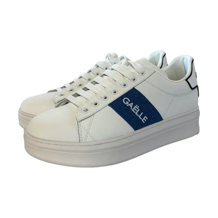 Gaelle Paris GACAM00002 ADDICT Sneaker Uomo Stringate Blu