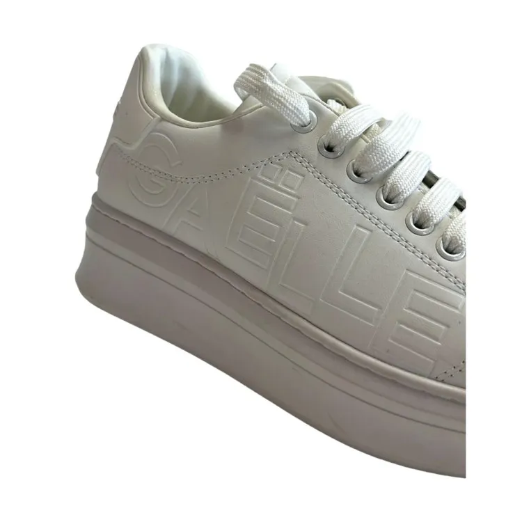 Gaelle Paris GACAW0015 ADDICT Sneaker Donna Stringate Bianco